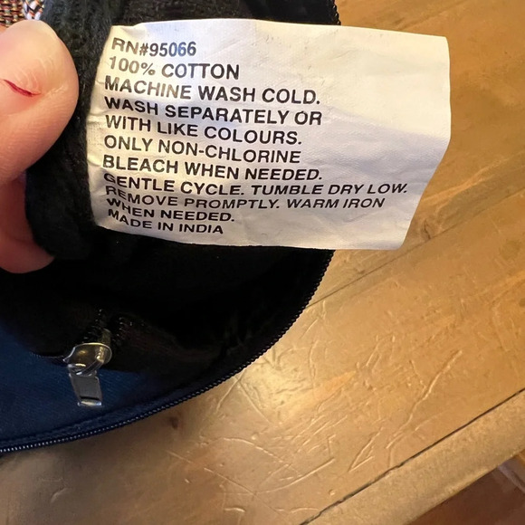 Christmas Snowman Tapestry Tote Bag - Picture 7 of 7